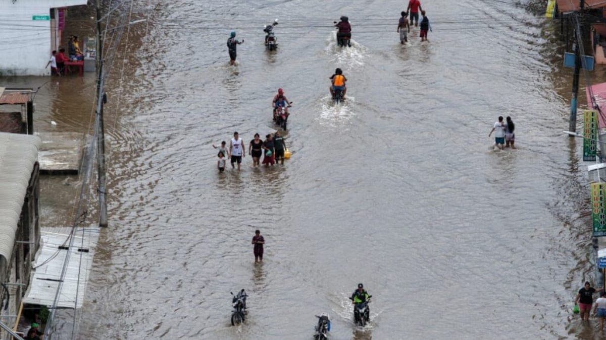 Inamhi prevé lluvias más frecuentes en el Litoral durante las próximas semanas