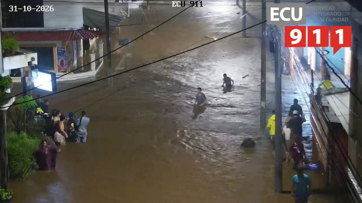 Lluvias en Galápagos dejan un fallecido y dos desaparecidos en Santa Cruz