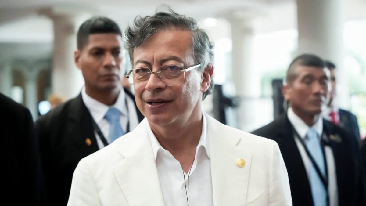 Gustavo Petro responde a Noboa tras acusaciones sobre una red de lavado de activos