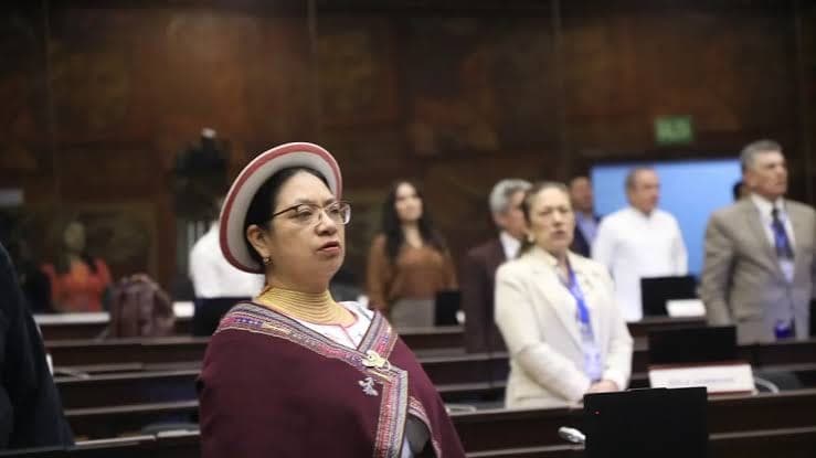 Mariana Yumbay afirma que Pachakutik no apoyará el acuerdo comercial con Estados Unidos