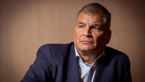 Rafael Correa afirma que Ecuador vive una “dictadura de nuevo tipo”