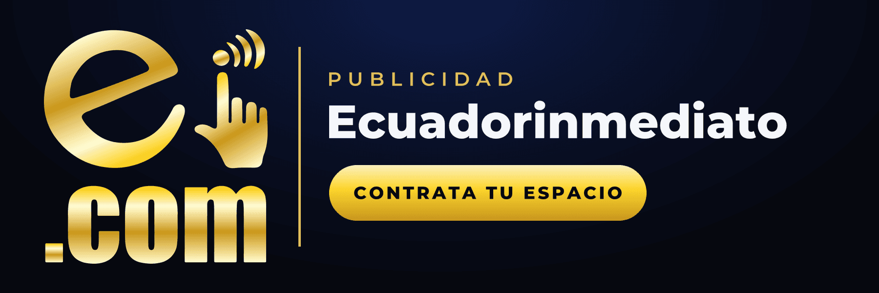 Publicidad Ecuadorinmediato — contrata tu espacio publicitario